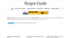 Desktop Screenshot of bergen-guide.com